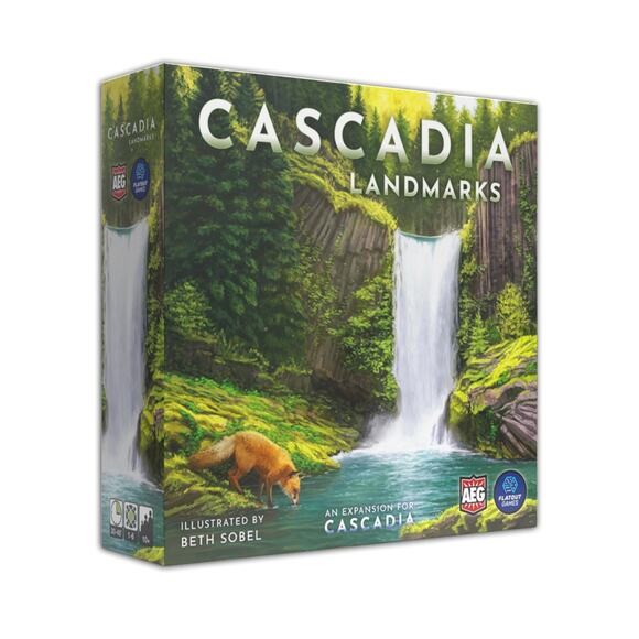 NWT AEG Cascadia Landmarks Expansion Board Game | Adds 5th & 6th Player - Picture 1 of 7